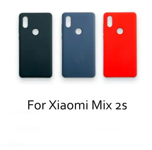 Оригинальный чехол для Xiaomi Mi MIX 2S M8 MI 8 Global из натурального силикона и жидкого