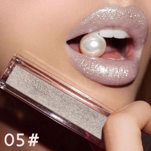 5 HANDAIYAN beauty Makeup, стойкая Матовая жидкая губная помада, красные губы, водостойкий металлический блеск для губ, Косметика для макияжа - Цвет: 5