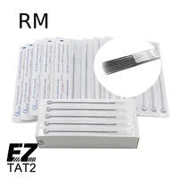 50 pcs mixed lot 5791113 rm disposable sterile standard tattoo needles round magnum for machine grips tips supply