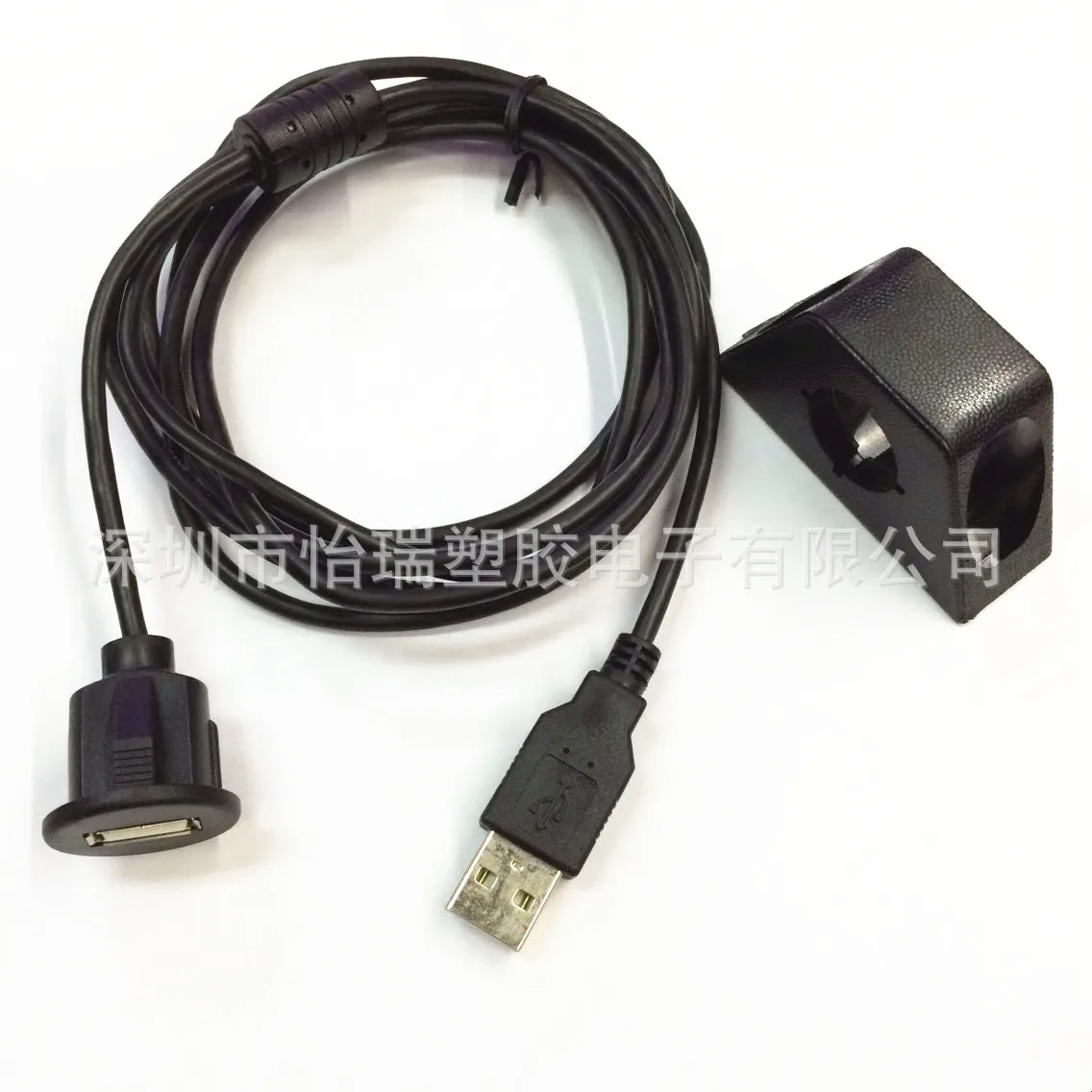 USB Панель Линия приборной панели автомобиля аудио кабель удлинитель 2
