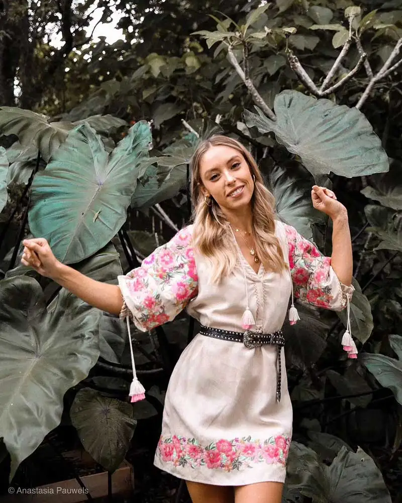 Boho Inspird вышивка цветами блуза с длинным рукавом фонариком v образным вырезом