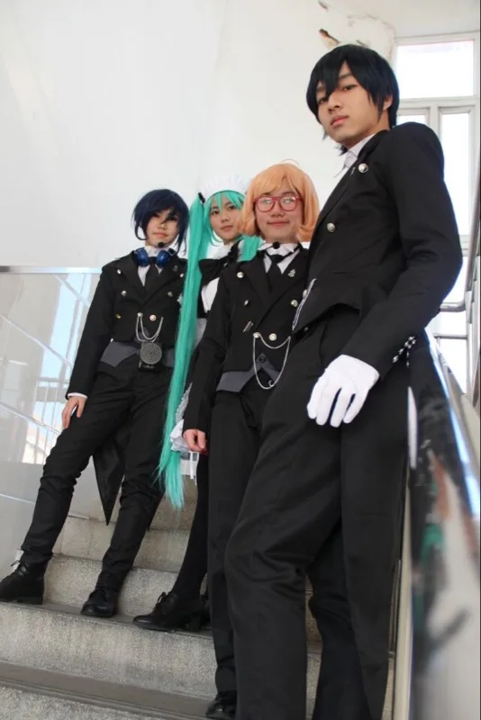 Костюм черного Батлера Себастьян михаелис изготовленный на заказ|black butler