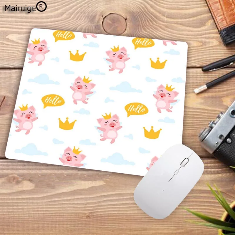 220X180X2MM Mairuige большая рекламная акция Notbook компьютерный коврик для мыши розовая свинья и кошка животные Коврик для мыши геймерские игровые коврики маленький размер для 180*220*2 мм - Цвет: 220X180X2MM