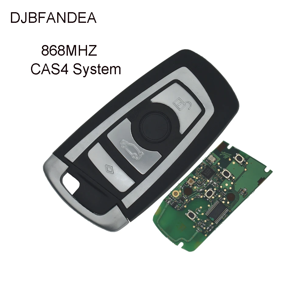DJBFANDEA 3 шт. 868 МГц дистанционный смарт ключ для BMW F CAS4 5 7 серии F01 F02 F03 F04 F11 F07 F10 F30