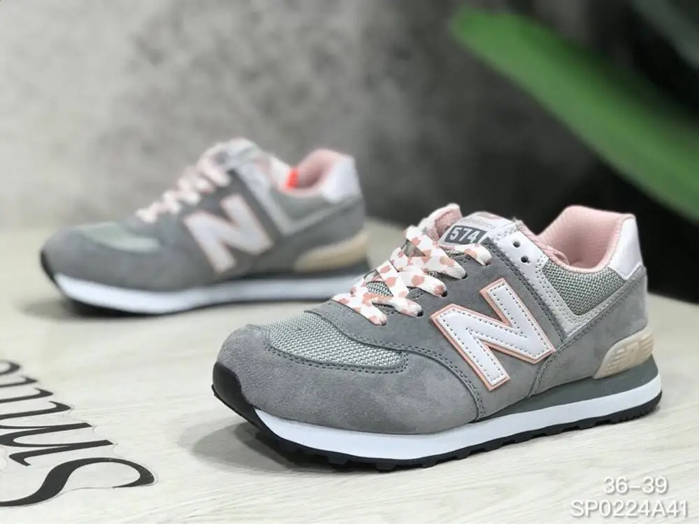 4 New Balance Top Pig Eight ретро кроссовки для бега женские, дышащие Wl574vdg уличная спортивная обувь кроссовки европейские размеры 36-39 - Цвет: 4