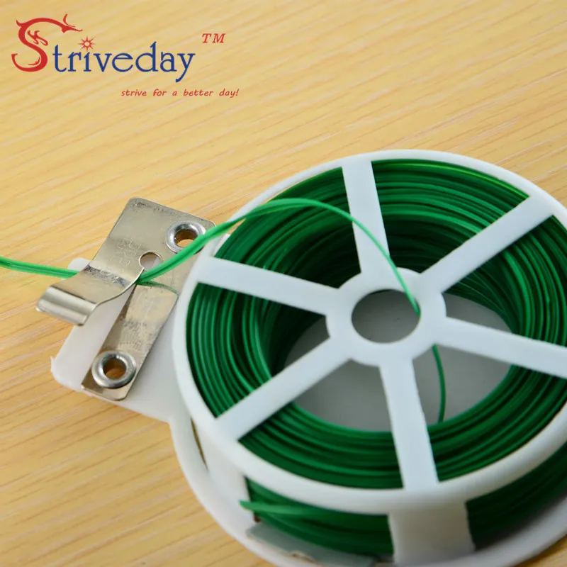 50 м/рулон Металлические Кабельные стяжки/проводов финишная кабель тиесс/садовый