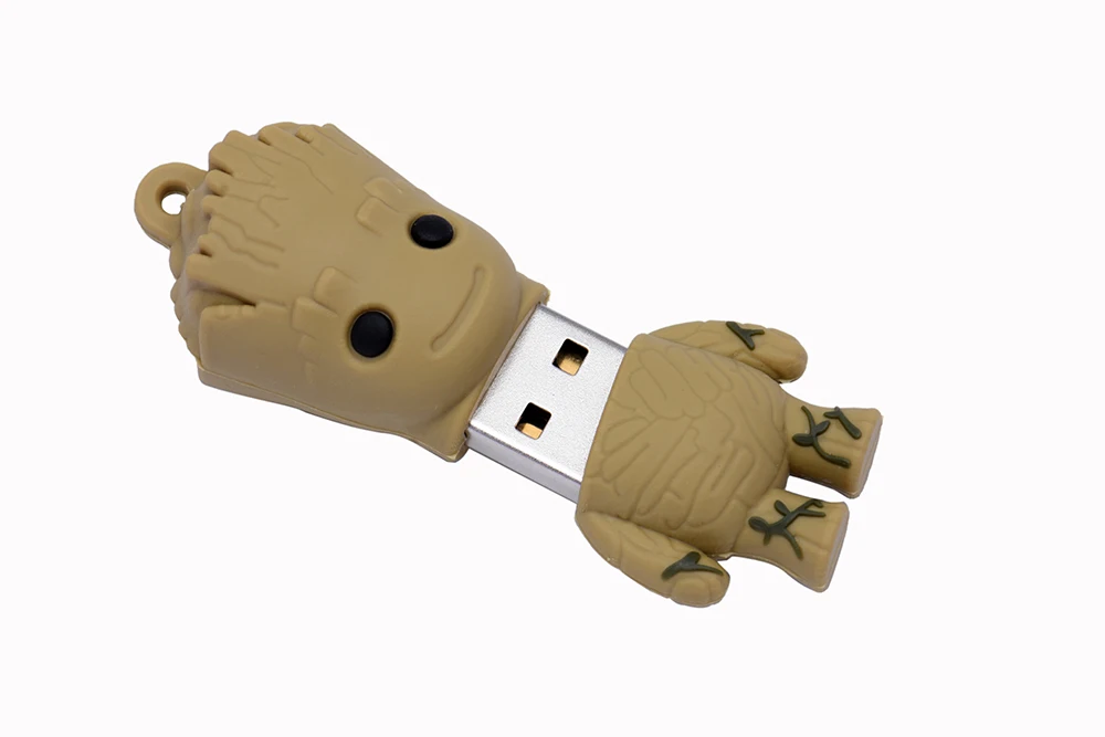 SHANDIAN Marvel Comics Черная пантера Дэдпул USB 2,0 флеш-накопитель Миньоны карта памяти Флешка 4 ГБ 16 ГБ 32 ГБ 64 ГБ подарок