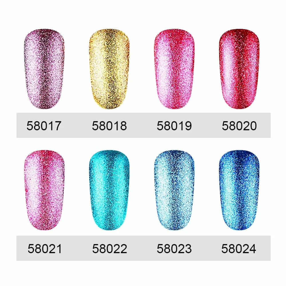 FairyGlo 15 мл Супер Bling Platinum Гель-лак блеск белая бутылка УФ гель лак для ногтей гель светодиодный праймер гель лак для ногтей эмаль