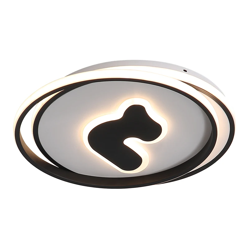 

New Arrival Round Dimmable Modern Led Ceiling Lights For Living Room Bedroom Study Room White Color RC Modern led Ceiling Lamp
