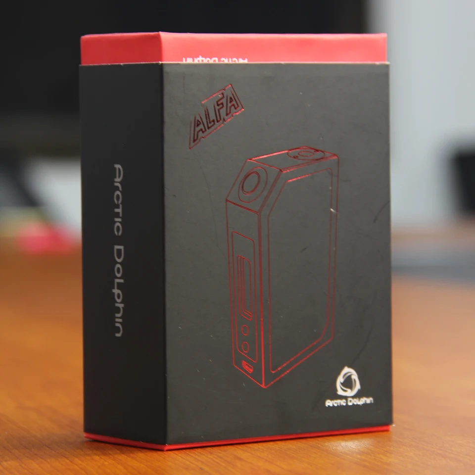Оригинальный Arctic Dolphin ALFA Mod 210 Вт Питание от двух 18650 батарей электронная сигарета