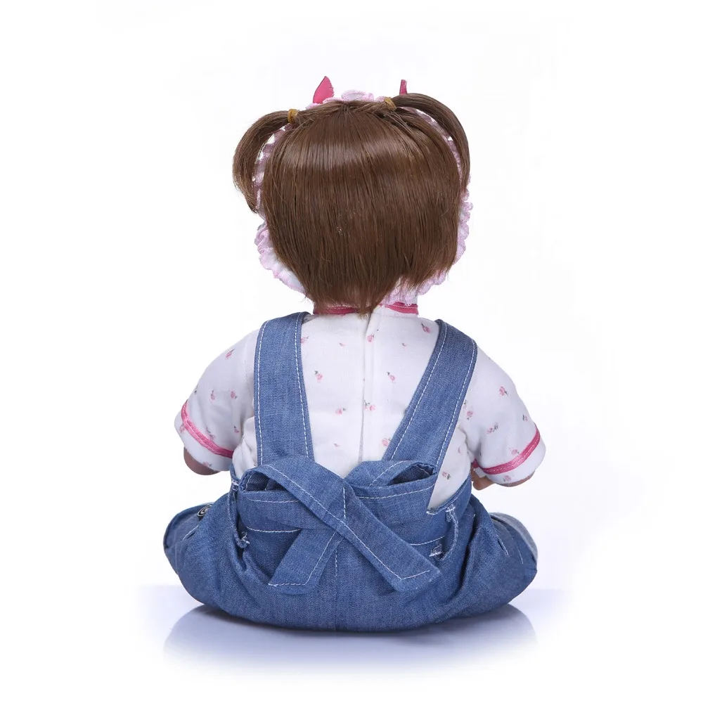 Кукла реборн NPKCOLLECTION силиконовая Реалистичная 40 см | Игрушки и хобби