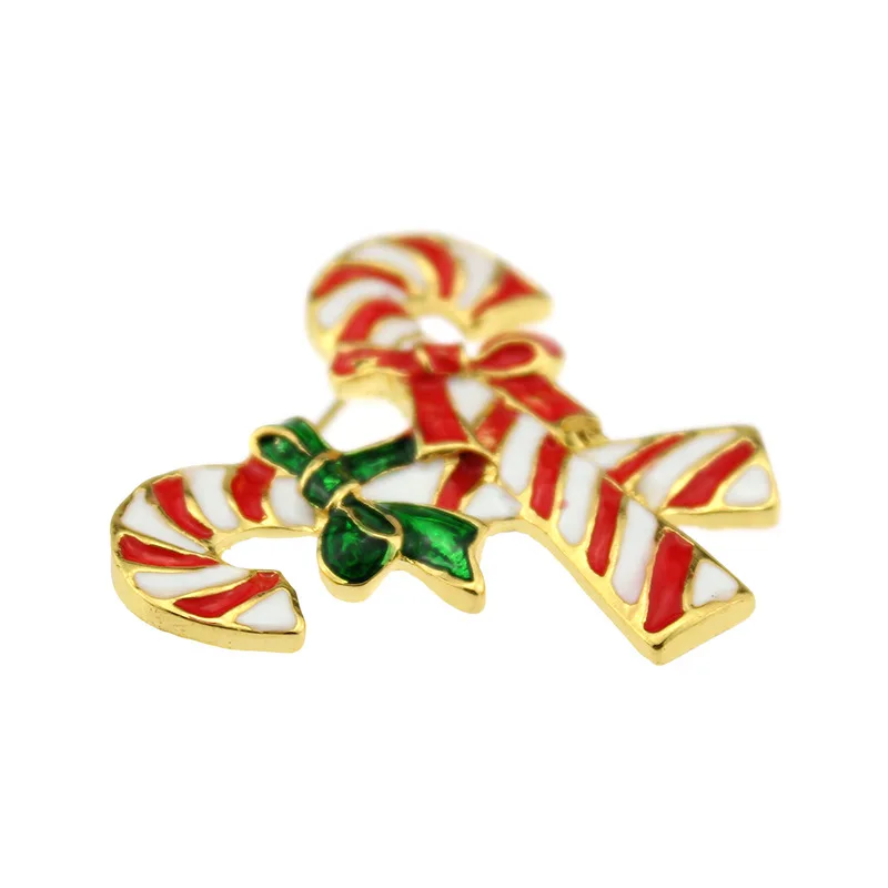 Модные Рождественские Броши для женщин 2017 хрустальные броши в виде Санта Клауса