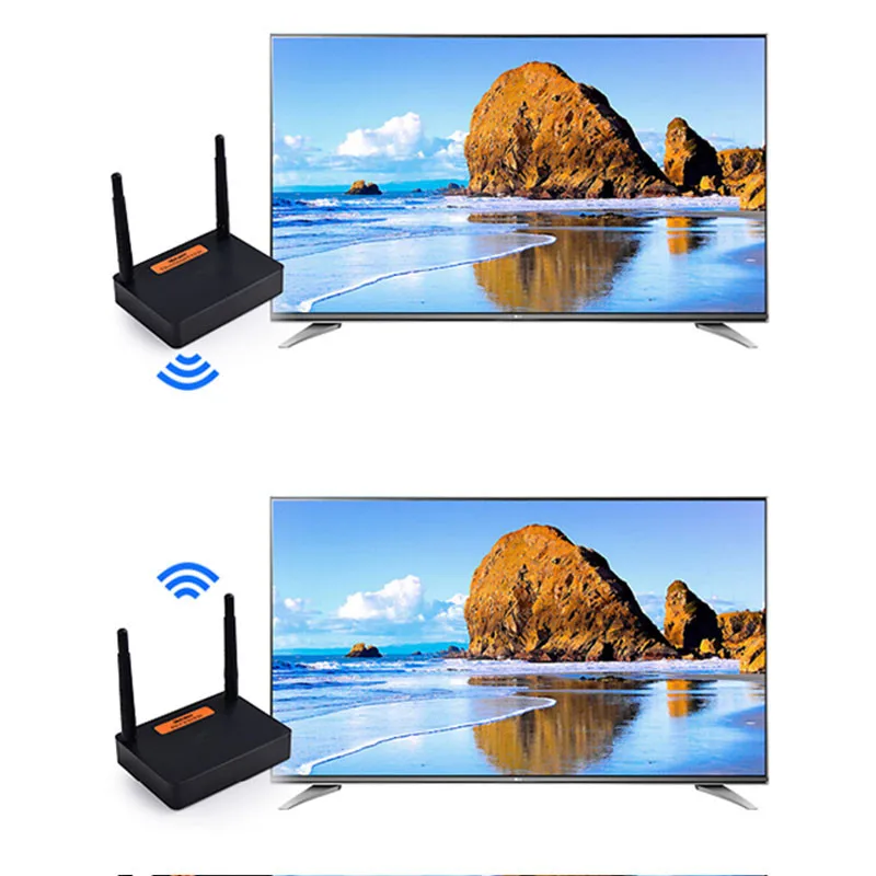 Новинка 5 8 ГГц/2 ГГц HDMI удлинитель Full HD 1080P 60 Гц Беспроводной аудио видео