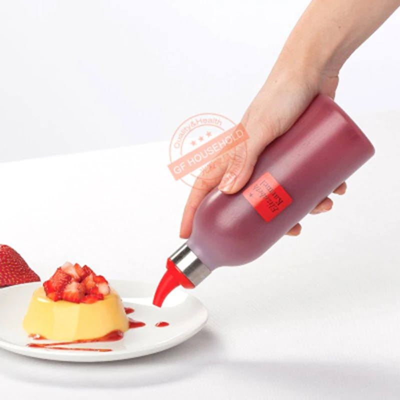 Squeeze Bottle кухня масла и контейнер для соуса бутылка Pourer кетчуп хранения Диспенсер