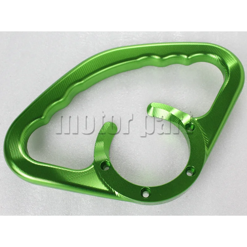 Motorcycle CNC Aluminium Rear Passenger Handle Bar Fuel Gas Tank Grab Grip For Kawasaki Ninja 300 250 2013-2016 Green | Автомобили и