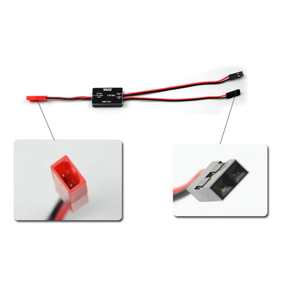 Горячая DIY 5 в 12 В 3A мини BEC DC конвертер понижающий модуль для RC плоскость FPV UBEC285
