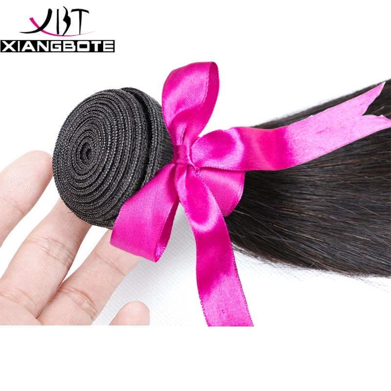 Queen Hair Products Перуанский Прямо Девы Волос 3 Bundle Предложения 7А Необработанные
