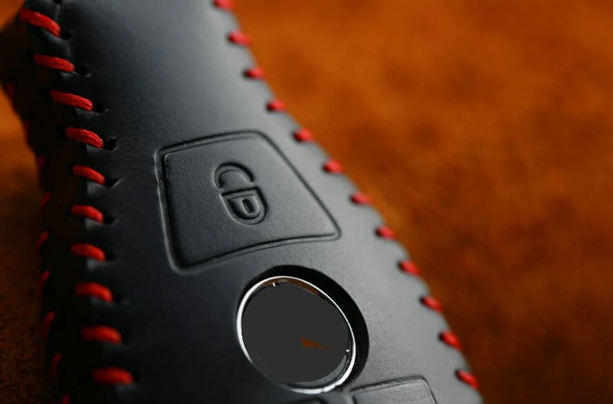 Высокое качество ручной работы автомобильный брелок умный чехол держатель для