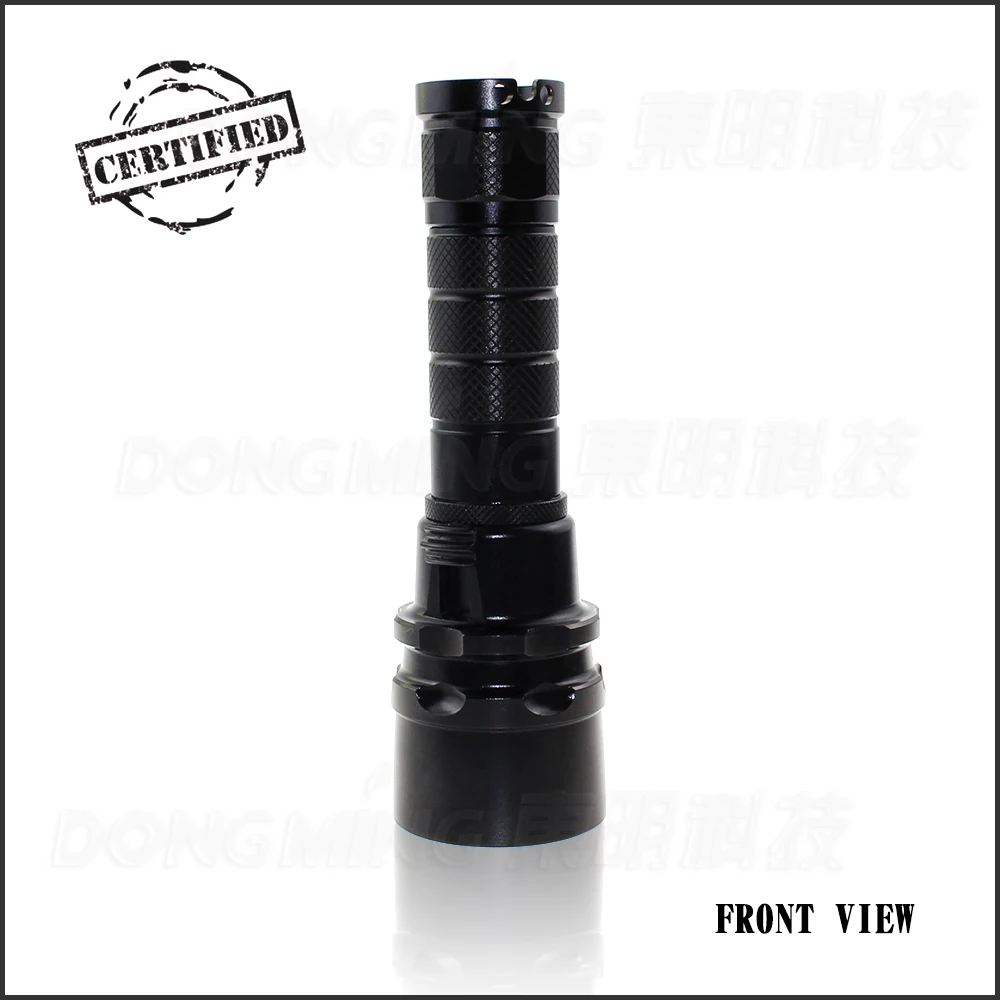 24 шт. 1 * CREE XM-L T6 светодиодный тактический фонарик ярсветильник черный чехол
