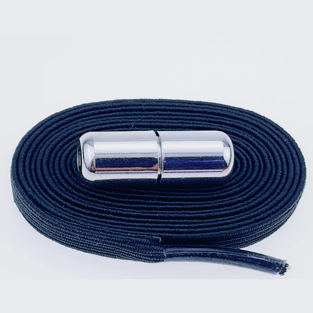 1Pair 100cm No Tie Lazy Shoelaces shiny Elastic Shoes Lace Casual Sneakers Stretchy Shoelace Glitter Elasticity Shoe Laces