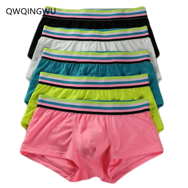 5PCS Men's Underwear Boxers Breathable Man Boxer Shorts Brand Male Panties Cotton Men Cueca Mens Trunks | Мужская одежда