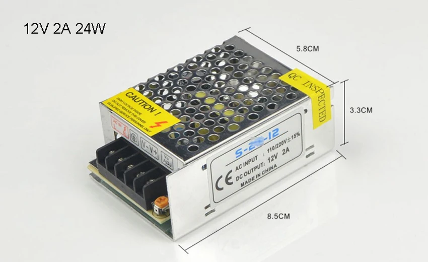 Светодиодный Питание DC 12V 1A 2A 3.2A 5A 6A 10A 12.5A 15A 20A 30A светодиодный переключатель Мощность адаптер переменного тока трансформаторы для Светодиодные ленты светильник s
