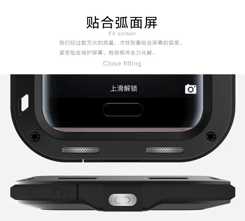 LOVEMEI чехол для экстремальных условий для huawei Honor Magic чехол алюминиевый металл+ стекло+ ТПУ Honor Magic чехол Защита от падения