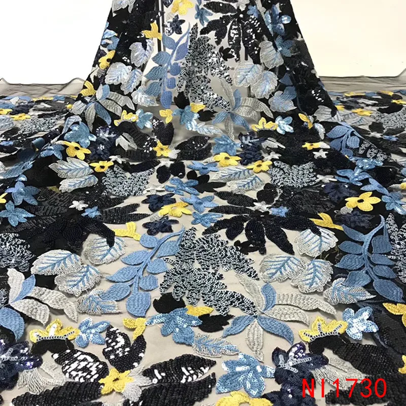 Африканская кружевная ткань 2019 Высококачественная французская Тюлевая