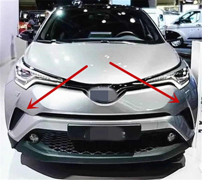 Автомобильный мигающий фонарь для Toyota C-HR CHR- светодиодный противотуманный фонарь DRL задний бампер задний фонарь Противотуманные стоп-сигналы дневные ходовые огни