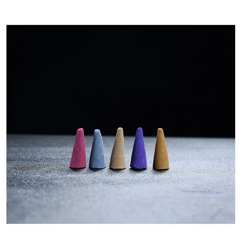 450 шт./кор. натуральный обратного Будда конусная Ладан Крытый пагода Роза Башня