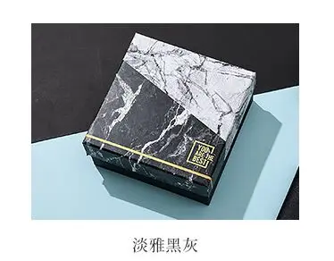 B Модная Подарочная коробка под заказ имитация мрамора Подарочная коробка для творчества бизнес Подарочная коробка от кутюр большая подарочная коробка - Цвет: B