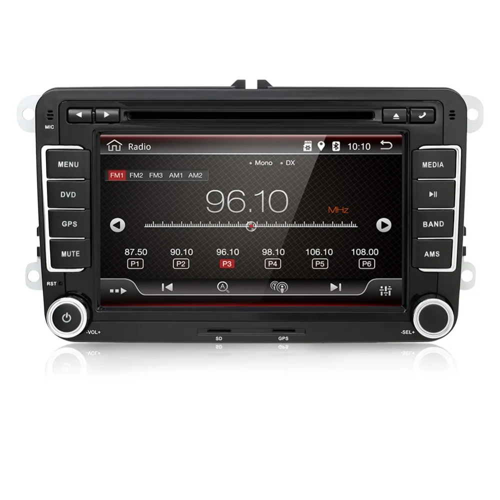 Bosion 2 din android автомобильный Радио DVD gps навигация для Volkswagen Caddy Golf Polo седан Touran Passat EOS