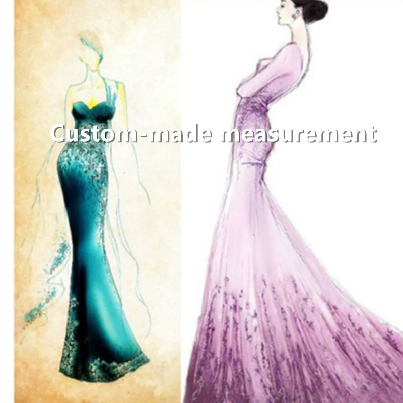 С длинным Рукавом Королевский Синий Вечернее Платье 2017 Кружева Аппликация