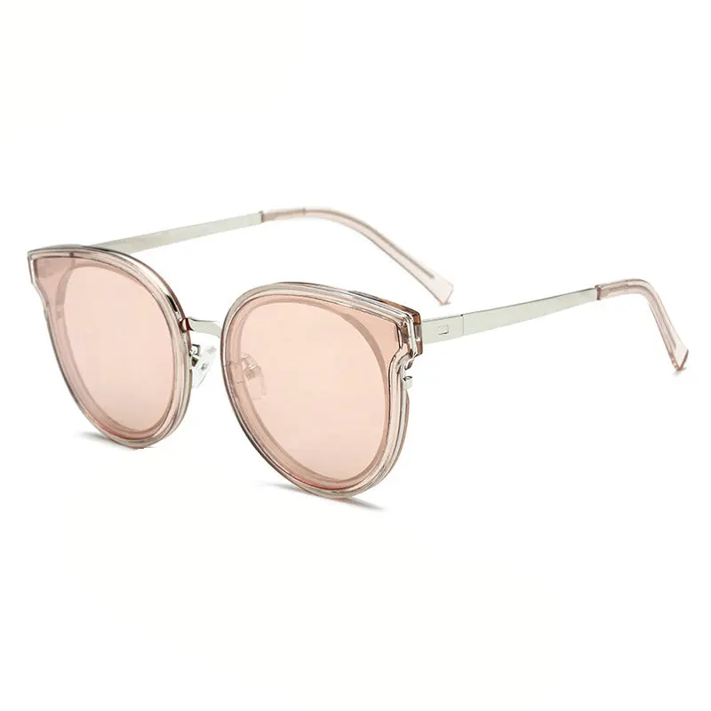 MINCL 2018 ladies designer sunglasses women luxury brand round sun glasses men cat shades clear blue Frame eyewear NX | Аксессуары для