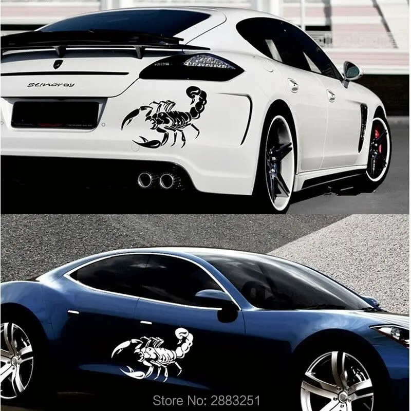 3D Автомобильные наклейки и Переводные картинки Скорпион Забавный стиль для