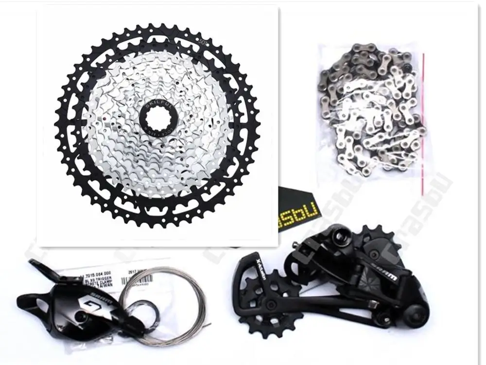 SRAM GX eagle groupset 12S цепь + задний переключатель триггерный передач skilful cassette 11