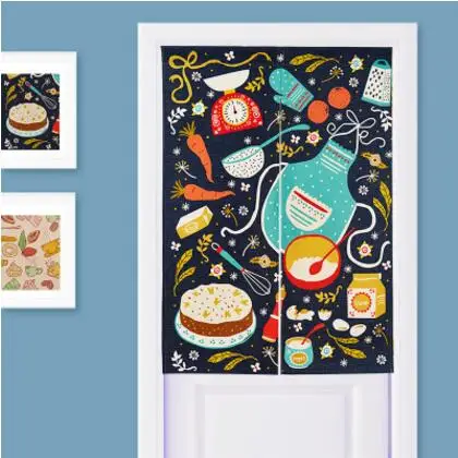 Красивые занавески s дверные Красивая льняная хлопчатобумажная ткань новый