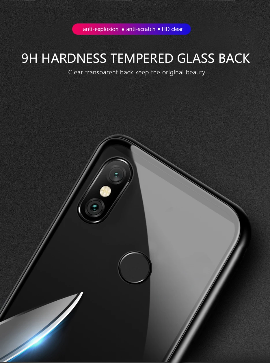 Магнитный чехол для Xiao mi Red mi Note 7 Чехол 6 5 Pro прозрачная стеклянная крышка рамка Coque Funda для Xiaomi mi 8 Lite 9 SE чехол для телефона