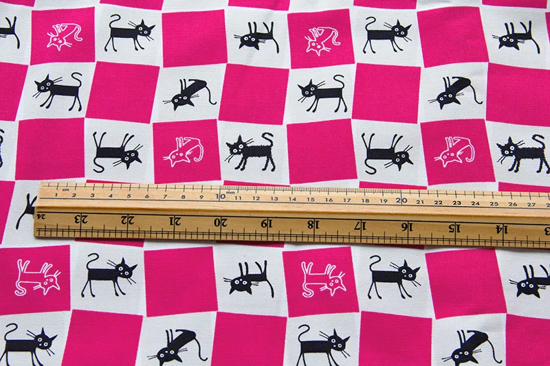 Полуметровая японская ткань из Оксфордской хлопчатобумажной ткани в стиле