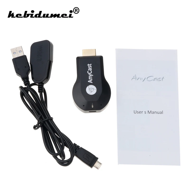 ТВ флешка для AnyCast M2/M4 Plus Airplay 1080P беспроводной Wi Fi дисплей ключ приемник HD флешки