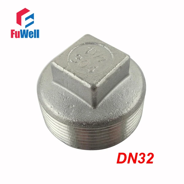 DN32 Аксессуары для водонагревателя DN32 DN40 DN50 304 резьба из нержавеющей стали - Цвет: DN32