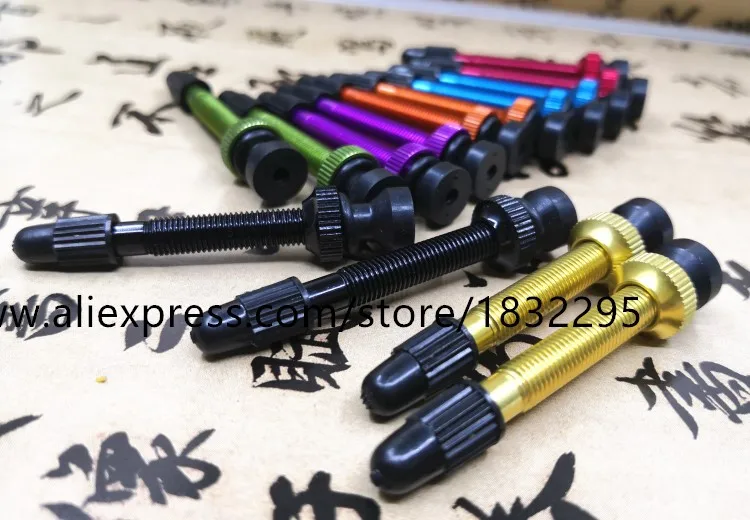 2 шт. велосипедный вакуумный обод бескамерный сопло Удлинительное из сплава T6 CNC