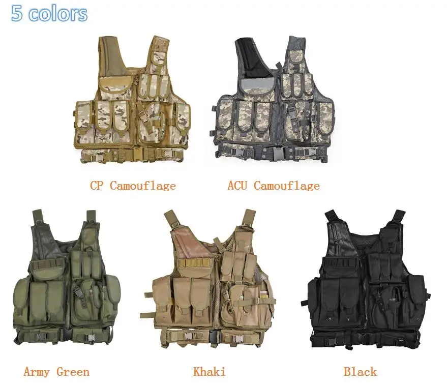 Outlife мужской военный тактический жилет Пейнтбольный камуфляж Molle охотничий жилет штурмовая стрельба охотничья пластина с кобурой