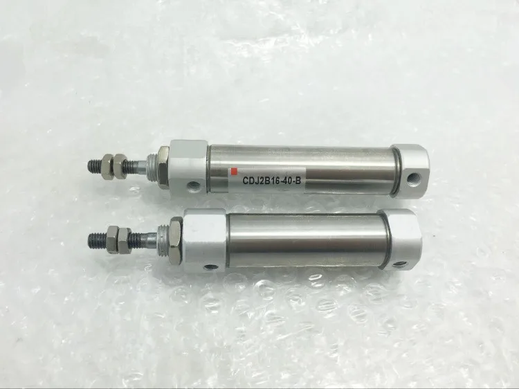 Пневматический мини цилиндр CDJ2B типа Двойное действие один стержень 10 мм