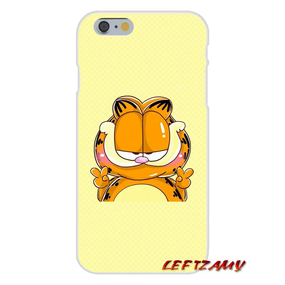 cartoon Garfield Slim Silicone phone Case For Samsung Galaxy S3 S4 S5 MINI S6 S7 edge S8 S9 Plus Note 2 3 4 5 8 | Мобильные телефоны