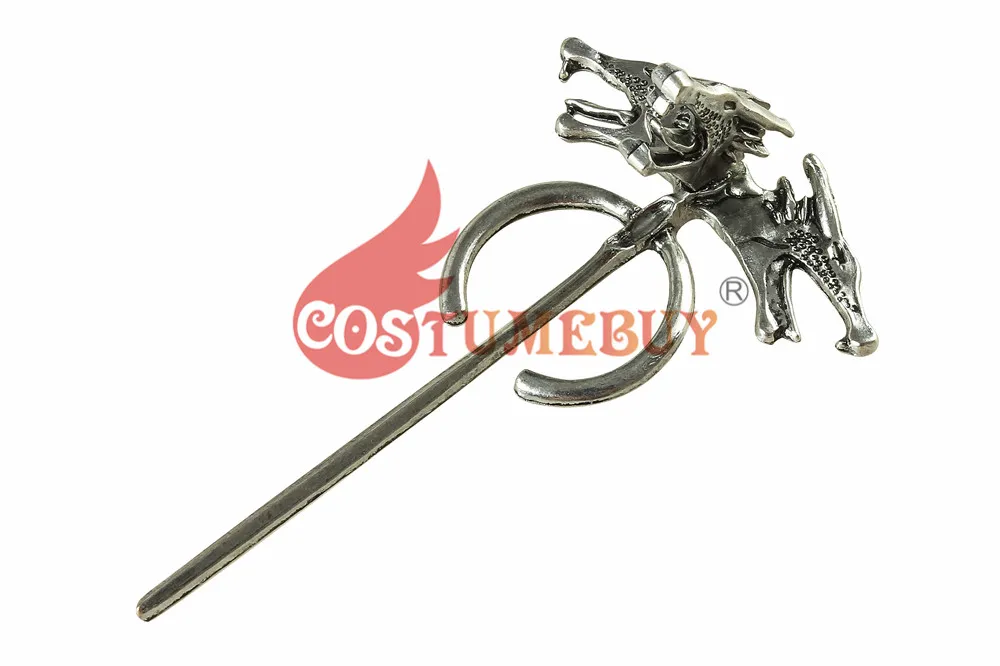CostumeBuy/Костюм «Игра престолов»; 8 сезон; костюм Дейенерис Таргариен для косплея; наряд на Хэллоуин; костюм «Игра престолов»; нарядное платье