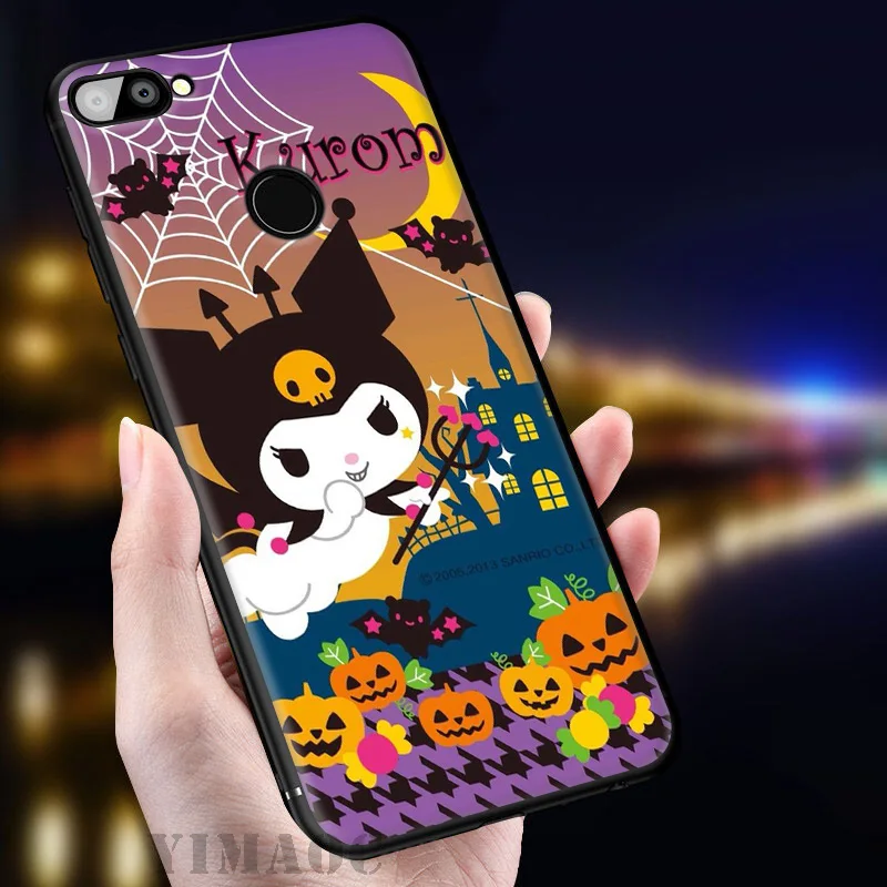 YIMAOC Kuromi цветной мягкий чехол для huawei mate 20 10 P30 P20 Pro P10 P9 P Smart Z 2019 &amp Nova 3 3i Lite |