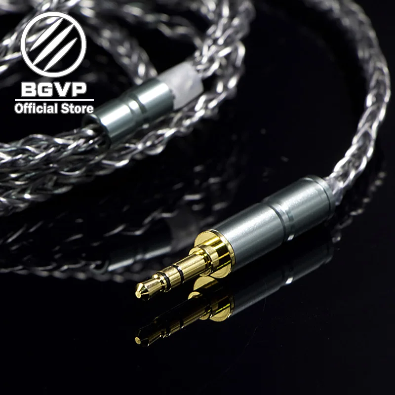 BGVP 6N 400 ядро наушники гибридный кабель 2,5 мм 3,5 мм DIY кабель аксессуары MMCX сменный Hifi кабель обновления наушников DM6