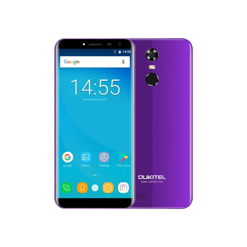 Восстановленный мобильный телефон Oukitel C8 4G 5 'ཎ:9 HD экран четырехъядерный 2 Гб 16