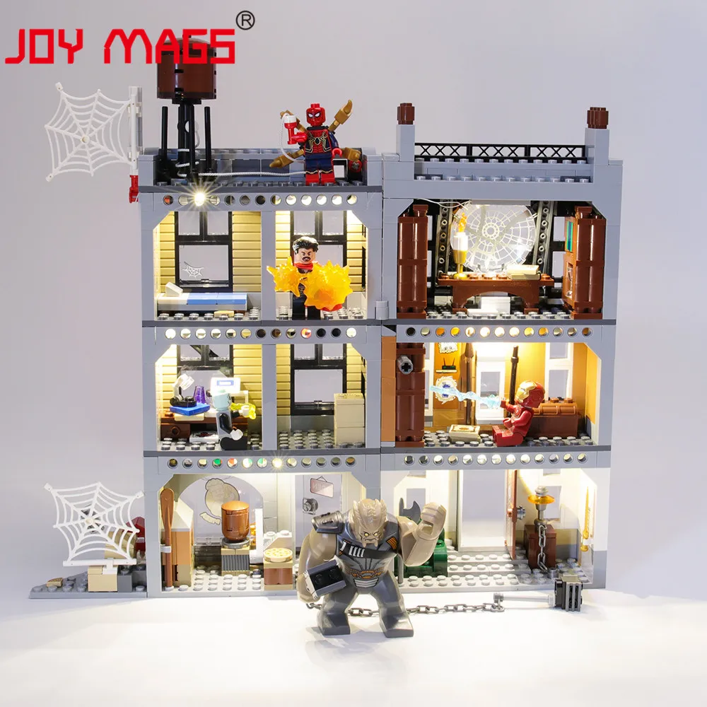JOY MAGS Led Light Kit For 76108 Sanctum Sanctorum Showdown Compatible With 07107 10840 | Игрушки и хобби